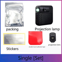 TCYATO Lampe de porte à LED avec logo personnalisé Projection laser 3D Lumière de bienvenue Induction infrarouge Température de couleur 6000k pour nouveau modèle