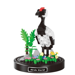 Bloques de Construcción Mini ABS, Modelos de Insectos y Aves, Juguete Educativo de Construcción, Decoración de Escritorio y Juguetes para Niños - Product Image 3