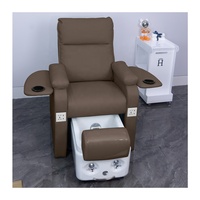 Chaise de pédicure moderne de luxe pour les salons de manucure repose-pieds Spa réglable Caractéristiques de massage pour le salon des cils