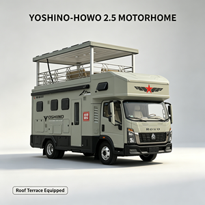 Autocaravana Howo, <span class=keywords><strong>Caravana</strong></span> para Acampar Fuera de la Red, RV con Cocina y Baño Integrados, Camión para Viajes de Larga Distancia - Product Image 2