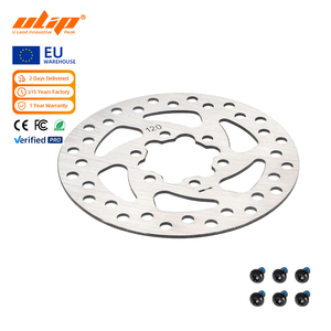 Disco de Freno de 120 mm con 6 Orificios para Scooter KQi3, con 6 Tornillos, Disco de Acero de 44 mm para Scooter Kukirin G2 Pro DB, Freno de Disco de 120 mm - Product Image 1