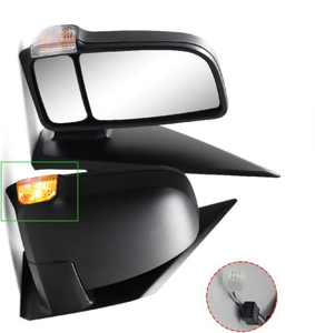 Nuevo Espejo Lateral Izquierdo XMAXVISION XM-ME2408L para Mercedes Sprinter 2019+ con Brazo Corto, Cristal Grande, Eléctrico, Calefactable y Señal de Giro Pequeña - Product Image 2