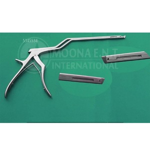 Rongeur à baïonnette Kerrison 40 degrés ascendant et à morsure de 1 mm, instrument chirurgical orthopédique réutilisable pour os - Product Image 2