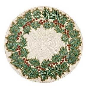 Export Quality Beaded <b>Placemats</b> <b>for</b> Dining <b>Table</b> Elegant Handmade <b>Table</b> Accessories <b>for</b> Modern Home Available In Bulk Quantity - Product Image 4
