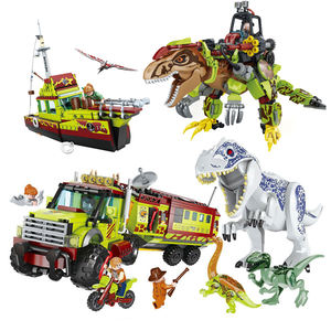 EPT 528 pièces dinosaure Figure modèle équipe d'espions blocs de construction bloc assembler jouets dinosaure Puzzle ensemble jeu blocs de construction - Product Image 1