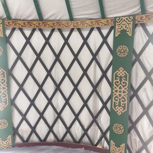 Yourte traditionnelle mongole luxe 6m hiver Ger quatre saisons imperméable toile <span class=keywords><strong>maison</strong></span> avec 10 mètres feutre à vendre - Product Image 3