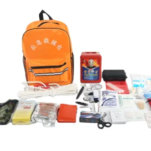 Сумка для выживания при землетрясении, аптечка для оказания первой помощи, рюкзак, аварийный комплект, сумка для переноски, фабрика