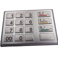 Pièces de machine ATM Diebold EPP5 bv LGE, ST STL, CHI, NUM,00 Version anglaise du clavier