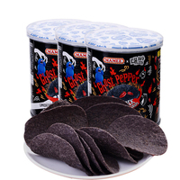 Groothandel Aziatische Snacks Exotische Snacks Maleisische Ghost Pepper Super Pittige Aardappelchips in blikjes 45g