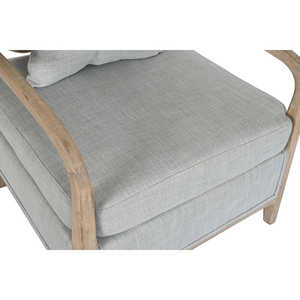 Fir Tree Polyester <b>Armchair</b> 70x73x88 <b>Light</b> <b>Grey</b> - Product Image 5