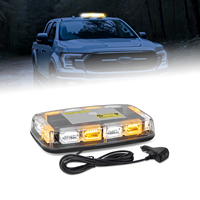 Neue Rotierende 72W LED-Blitzleuchte Wasserdichter Dach-Warnlichtstreifen Magnetisches Notfall-Signalleuchte 12V