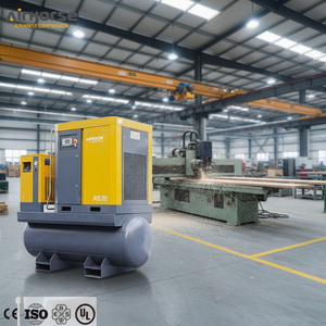 <span class=keywords><strong>Compresseur</strong></span> d'air CE AirHorse AHB-10A AHB-20A 8-16 bar Tout-en-un <span class=keywords><strong>Compresseur</strong></span> d'air à vis Installation Réservoir <span class=keywords><strong>horizontal</strong></span> de <span class=keywords><strong>500L</strong></span> et sécheur - Product Image 2