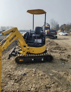 High Quality Second-Hand Komatsu Pc20 Excavator Low Working Hours Used 2ton Excavator Thumb Attachment Auger Attachment - Product Image 3