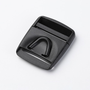 Hebilla de Liberación Lateral de Plástico de 38 mm, Negra, Duradera, para Correas de Bolsa, Accesorio Ajustable - Product Image 2