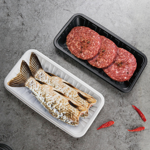 กล่องอาหารแบบนำกลับบ้านขนาด 32-<span class=keywords><strong>2</strong></span> ออนซ์ ย่อยสลายได้ทางชีวภาพ ถาด MFPP บรรจุภัณฑ์พลาสติกแบบใช้แล้วทิ้ง <span class=keywords><strong>2</strong></span> ช่อง สำหรับไมโครเวฟ - Product Image 4