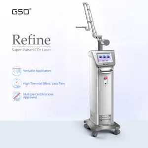 Gsd máquina de rejuvenescimento da pele, repara o uso de laser co2