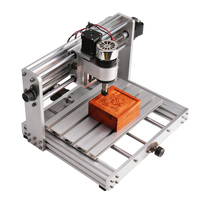 Máquina Router CNC de Alta Precisión 3018 MAX Pequeña con Motor y Rodamiento de Eje Único para Negocios de Tallado de Madera 3D en Casa y Generación de Ingresos