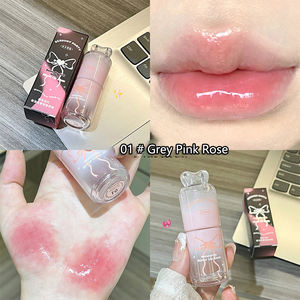 Le brillant à lèvres miroir nourrit et hydrate sans se décolorer ni coller à la tasse, rendant le maquillage blanc et uni - Product Image 6