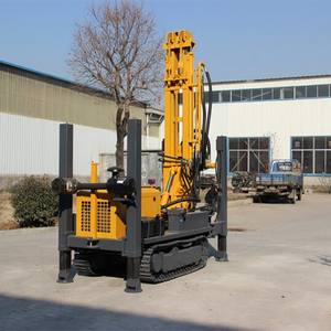 เครื่องขุดเจาะบ่อน้ำลึกความร้อนใต้พิภพ Kw180 180เมตรเครื่องเจาะบ่อน้ำไฮดรอลิกแบบพกพา - Product Image 6