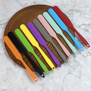 Spatola da <span class=keywords><strong>Pasticceria</strong></span> in <span class=keywords><strong>Silicone</strong></span> Antiaderente Resistente al Calore Ecologica e Sostenibile con Manico Lungo <span class=keywords><strong>per</strong></span> Torte, Cottura e Grigliate - Product Image 3