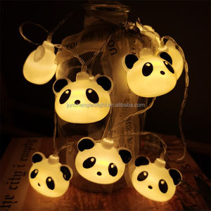 Guirlande lumineuse LED invisible pour sapin de Noël extérieur bébé panda dessin animé fée endormie sur <span class=keywords><strong>la</strong></span> <span class=keywords><strong>lune</strong></span> stickers muraux maroc - Product Image 6