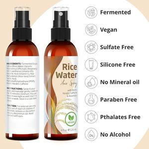 Infusé à la  romarin, à la biotine, à la caféine, à la kératine et à l'eau de riz pour la croissance des cheveux - Product Image 5