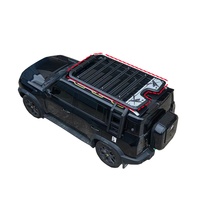 Accessoires de voiture pour boîte latérale en alliage d'aluminium pour Chery Jetour Traveler T2