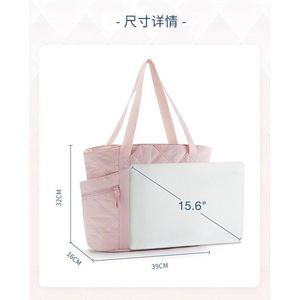 Women's Fashion Large Capacity Laptop <b>Tote</b> Shoulder <b>Bag</b> with Zipper Closure and Nylon Material - Product Image 2