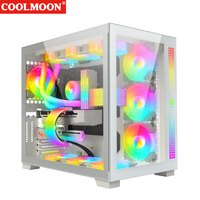 Penjualan langsung pabrik COOLMOON C200 RGB pc ekstensi kabel pc gaming aksesoris komputer cocok untuk 3 * 8pin 24pin kabel rgb
