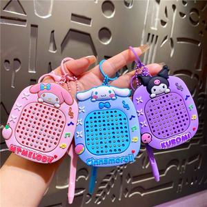 Lisa dibujos animados borrable Magpad puntos escritura Doodle tablero magnético tablero de dibujo Mini laberinto llavero con pluma magnética - Product Image 2