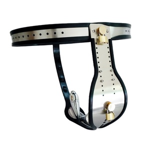 Roestvrijstalen Slipje Kuisheidsgordel Mannelijk Kuisheidapparaat Sm Alternatief Volwassen Speelgoed - Product Image 1