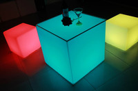 Batteria ricaricabile esterna LED cubo splendente per eventi di festa spettacolo