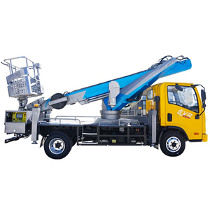 Мобильная подъемная платформа 25 м на базе грузовика, автовышка, мобильная подъемная платформа для продажи - Product Image 1