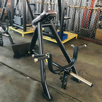 Machine à Rameur T-Bar à Charge Libre SK Commercial, en Acier Q235 de 3,0 mm, pour Entraînement de Force du Dos, Équipement de Fitness Professionnel pour Salle de Sport