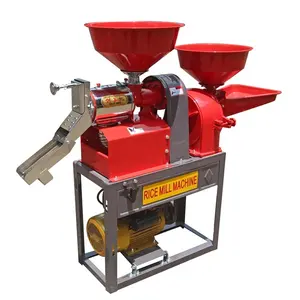 Automatische Gecombineerd Rijst Molen Machines Compleet Rijst Freesmachine Mini Korenmolen Plant