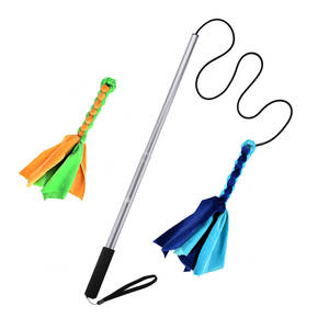 Tongkat penggoda dapat diperpanjang anjing tiang menggoda interaktif tug of war yang ditingkatkan - Product Image 4