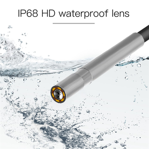 Caméra endoscopique industrielle portable P10 2,8'' LCD 1080P, boroscope d'inspection 8 mm avec lumière LED, sonde de 5 m pour l'entretien des canalisations - Product Image 4