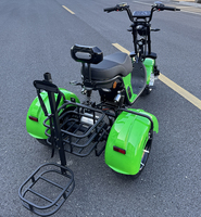 Motocicleta Eléctrica Citycoco de 3 Ruedas, Nueva Llegada, 4000w, Scooter Eléctrico de Tres Ruedas City Coco, Triciclo, Scooter Rock, Trike
