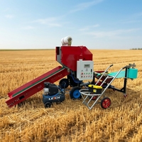 Presse à balles agricole ronde, mini-pressoir à ensilage et foin, équipement monté sur tracteur – Meilleure offre