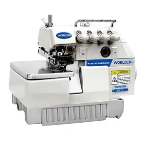 WD-747 Máquina de costura Overlock de acionamento direto super alta velocidade Preço Usado Adler Cnc Máquina de costura de meias