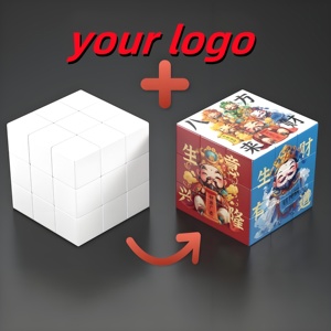 Custom Design 3x3x3 Magic <strong>Cube</strong> 3D Magic <strong>Cube</strong> Shaped Speed Puzzle <strong>Cubes</strong> - Product Image 6