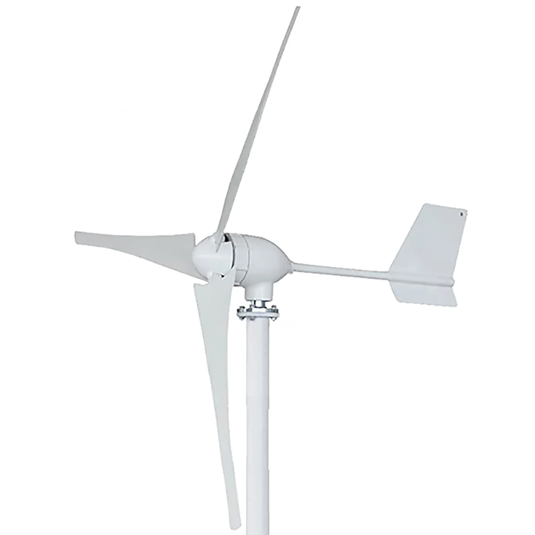 24V 48V 600W lumière petite éolienne générateur d'éolienne à axe horizontal