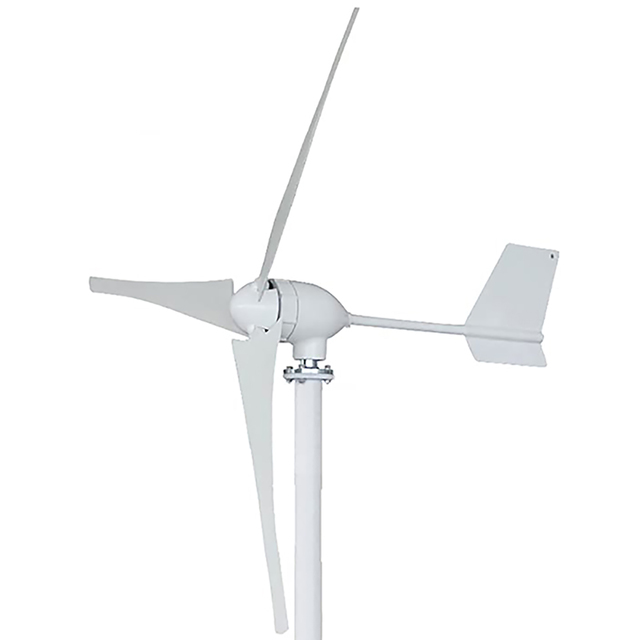Light Weight and High Efficient Wind Generators 24V 48V 600W Small Horizontal Axis Wind Turbine