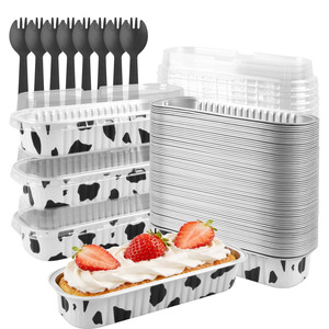 Custom Manufacturer 168ML/5.6oz Fast Food Packaging Dessert Pan <b>Foil</b> Baking Cups Disposable Aluminum <b>Foil</b> <b>Container</b> - Product Image 1