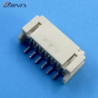 Connecteur femelle SMT PH-WT-6A 6 broches 2,0 mm pour PCB, compatible avec boîtier en nylon, connecteur JST à montage en surface à 90 degrés
