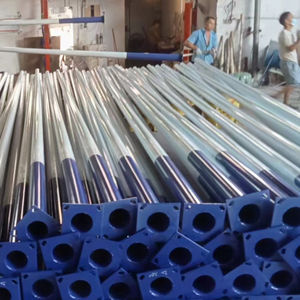 Personalizar al aire libre 4M 5M 6M 7M 8M 9M 10M 12M lámpara <span class=keywords><strong>de</strong></span> acero galvanizado al aire libre jardín decorativo poste <span class=keywords><strong>de</strong></span> luz <span class=keywords><strong>de</strong></span> calle Solar - Product Image 3