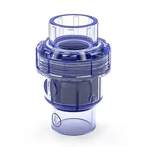 Высококачественный прозрачный обратный клапан из ПВХ для аквариумов и ручного использования в системах водоснабжения - Product Image 1