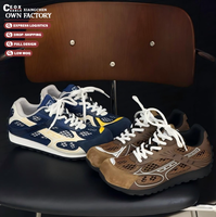 Nouveauté incroyable : Chaussures BV en dropshipping, logo personnalisé, style rétro, plateforme épaisse unisexe, baskets de sport en mesh pour hommes et femmes