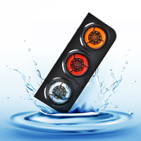 Prix de gros lampe unique trois lampes 24V LED feux arrière de camion pour remorques frein tourner marche arrière camion feux arrière