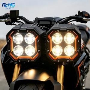 Lumière LED tout-terrain super lumineuse 330W, combo spot+flood, portée ultra longue 800M, étanche pour camion et <span class=keywords><strong>bateau</strong></span> - Product Image 3